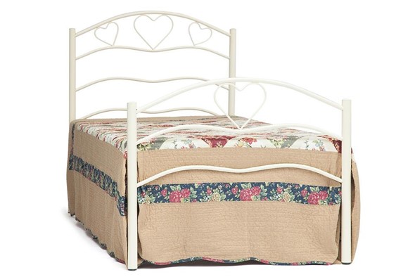 Спальная кровать ROXIE 90*200 см (Single bed), белый (White) в Коврове - изображение