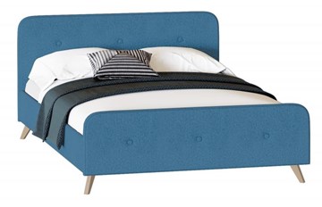 Кровать 1-спальная Сиерра 1200 (с основанием) Аура голубой в Коврове