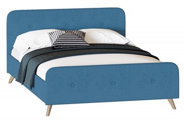 Кровать односпальная Сиерра 900 (без основания) Аура голубой в Коврове