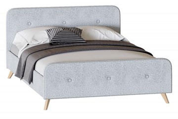 Кровать 1-спальная Сиерра 900 (с основанием) Аура серый в Коврове - предосмотр