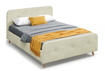 Спальная кровать Сиерра 900 (с основанием) Торонто светло-бежевый в Коврове - предосмотр