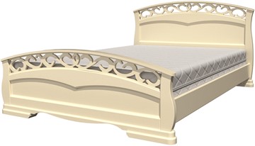 Спальная кровать Грация-1 (слоновая кость) 140х200 во Владимире