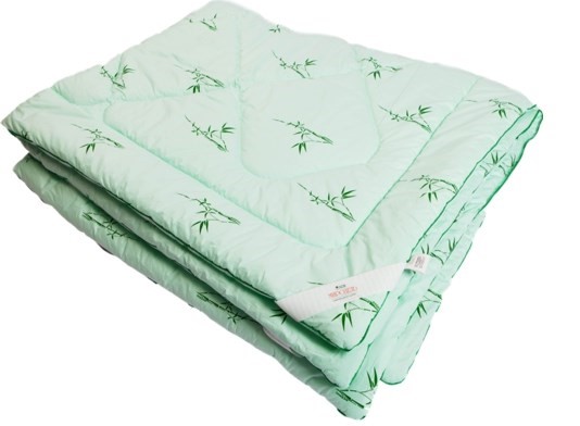 Стеганое одеяло Бамбук, всесезонное п/э вакуум во Владимире - изображение