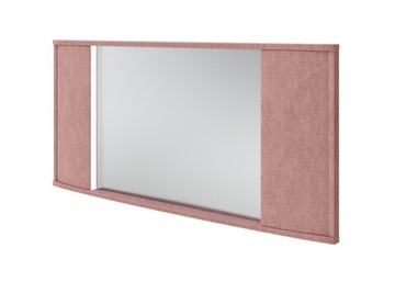 Зеркало прямоугольное Vittoria с подсветкой, Рогожка (Levis 62 Розовый) в Коврове