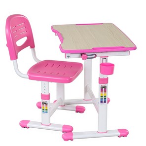 Растущий стол и стул Piccolino II Pink в Коврове - предосмотр