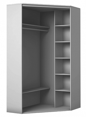 Шкаф 2300х1103, ХИТ У-23-4-66-01, цапля, 2 зеркала, белая шагрень в Коврове - изображение 1