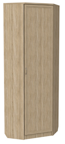 Шкаф 402 угловой со штангой, цвет Дуб Сонома в Коврове - предосмотр