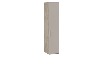 Шкаф для белья Эмбер СМ-348.07.001 (Баттл Рок/Серый глянец) во Владимире