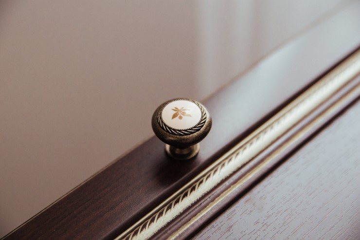 Угловой шкаф-стеллаж Беатрис М14 правый (Орех Гепланкт) в Коврове - изображение 2