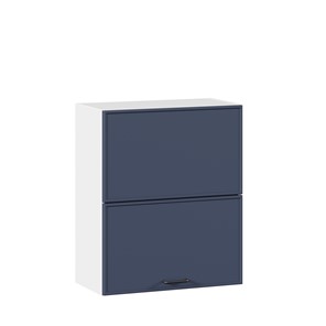 Шкаф горизонтальный на кухню 600 комбинированный Индиго ЛД 298.970.000.125, Белый/Тёмно-синий в Коврове