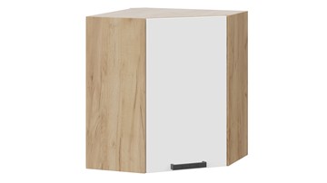 Кухонный шкаф Детройт исп. 2 1В6У (Дуб крафт золотой/Белый глянец) в Коврове