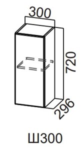 Кухонный шкаф Модерн New, Ш300/720, МДФ в Коврове