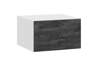 Кухонный навесной шкаф Детройт 1В6ГП (Белый/Угольный Камень) в Коврове