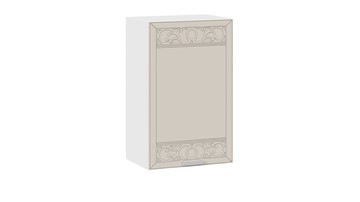 Кухонный навесной шкаф Долорес 1В45 (Белый/Крем) в Коврове