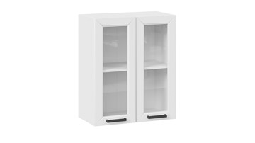 Навесной кухонный шкаф Лорас 1В6С (Белый/Холст белый) в Коврове