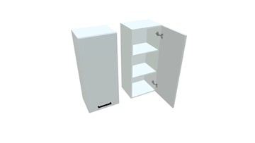 Кухонный шкаф В9 45, Белое гладкое Ламарти/Белый в Коврове