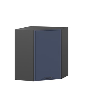 Угловой кухонный шкаф Индиго ЛД 298.610.000.158, Чёрный/Тёмно-синий в Коврове - предосмотр