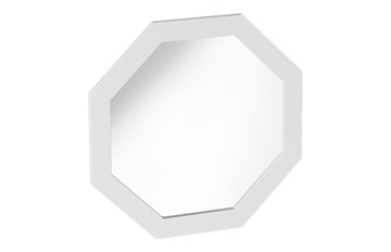 Настенное зеркало Калгари Дуб натуральный светлый/Белый матовый в Коврове