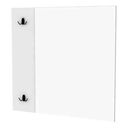 Навесное зеркало Лофт Z10, Белый в Коврове - изображение