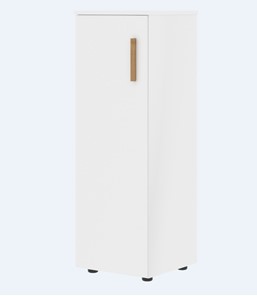 Средний шкаф колонна с левой дверью FORTA Белый FMC 40.1 (L) (399х404х801) в Коврове