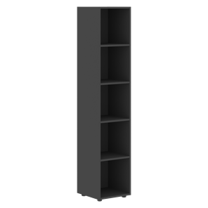 Шкаф колонна высокий FORTA Черный Графит FHC 40 (399х404х1965) в Коврове