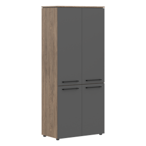 Высокий шкаф MORRIS TREND Антрацит/Кария Пальмира MHC 85.3 (854х423х1956) в Коврове