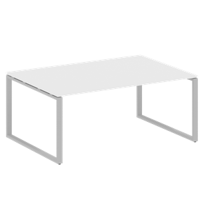 Переговорный стол БО.ПРГ-1.5 (Серый/Белый) во Владимире