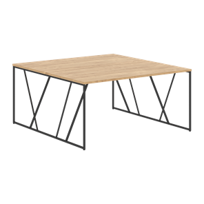 Двойной стол LOFTIS Дуб Бофорд  LWST 1516 (1560х1606х750) в Коврове