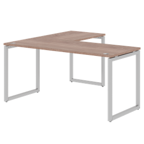 Стол письменный угловой правый XTEN-Q Дуб-сонома- серебро XQCT 1615 (R) (1600х1500х750) в Коврове