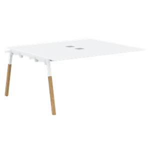 Переговорный стол FORTA Белый-Белый-Бук FIWST 1513 (1580х1346х733) в Коврове