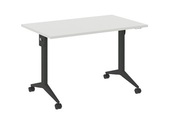 Складной стол X.M-3.7, Металл антрацит/Белый бриллиант в Коврове