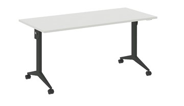 Складной мобильный стол X.M-5.7, Металл антрацит/Белый бриллиант в Коврове