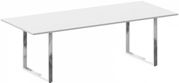 Переговорный стол Metal system direct БО.ПРГ-240 Белый в Коврове
