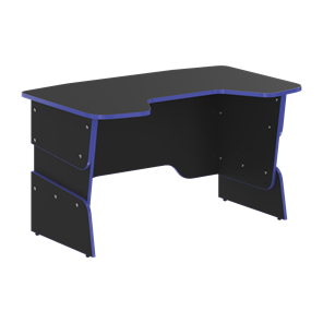 Стол для компьютера SKILLL STG 1385 Антрацит/ Дельфт (Синий) в Коврове