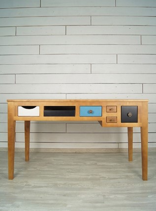 Стол письменный Aquarelle Birch с 6 ящиками (RE-12ETG/4) в Коврове - изображение