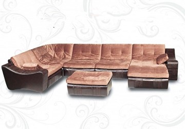 П-образный диван Плимут-Лувр 410х230х175 в Коврове - предосмотр 1