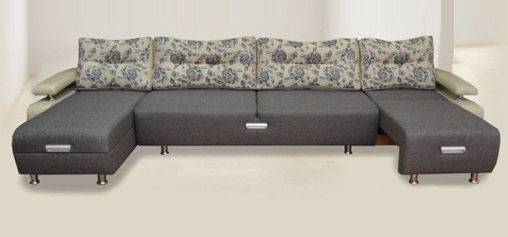 П-образный диван Престиж-15 микс во Владимире - изображение 1