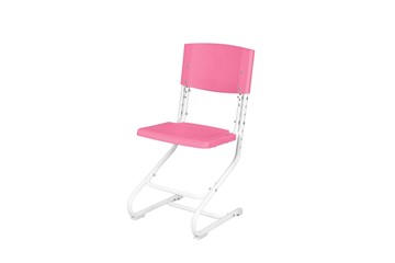 Регулируемый детский стул СУТ.01 Пластик (рост от 130 см), Розовый в Коврове