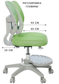 Кресло растущее Holto-22 зеленое в Коврове - предосмотр 3