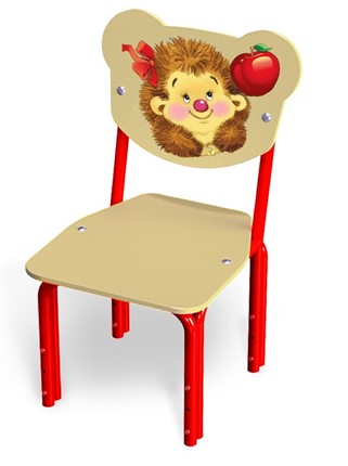Детский растущий стул Ежик (Кузя-Еж(1-3)ВКр) в Коврове - изображение