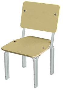 Детский стул Прямая спинка (Кузя-ПС(1-3)ВСр) в Коврове