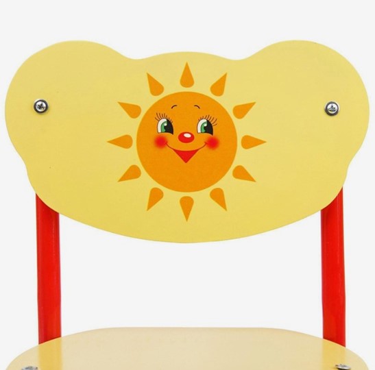 Растущий стул Солнышко (Кузя-СОЛ(1-3)ЖКр) в Коврове - изображение 1