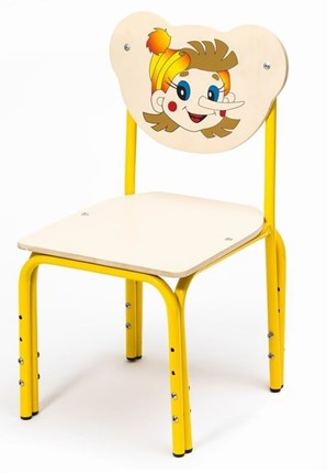 Детский растущий стул Буратино (Кузя-БР(1-3)БЖ) во Владимире - изображение