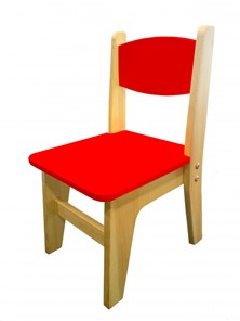 Детский стул Вуди красный (H 300) во Владимире