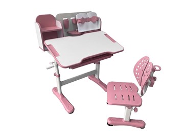 Растущий стол и стул Vivo Pink FUNDESK в Коврове - предосмотр 1