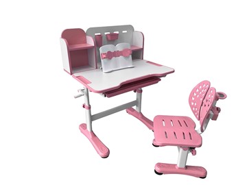 Растущий стол и стул Vivo Pink FUNDESK во Владимире - предосмотр