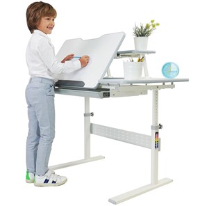 Детский стол-трансформер Holto-99 серый в Коврове - предосмотр 6