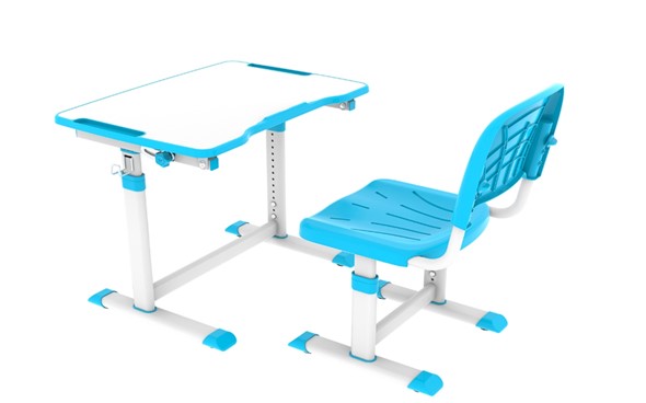 Парта растущая + стул Olea blue в Коврове - изображение