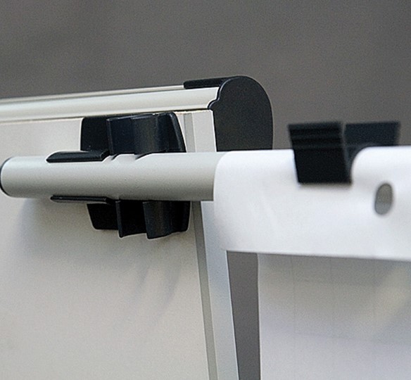 Доска-флипчарт магнитно-маркерная 2х3, TF02/2011, 70x100 см, передвижная, держатели для бумаги в Коврове - изображение 5
