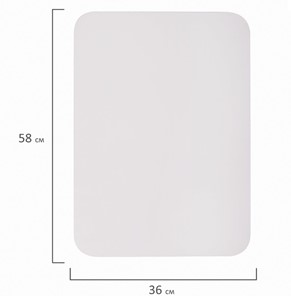 Магнитно-маркерная доска на холодильник BRAUBERG, 58х36 см с маркером, магнитом и салфеткой во Владимире - предосмотр 8